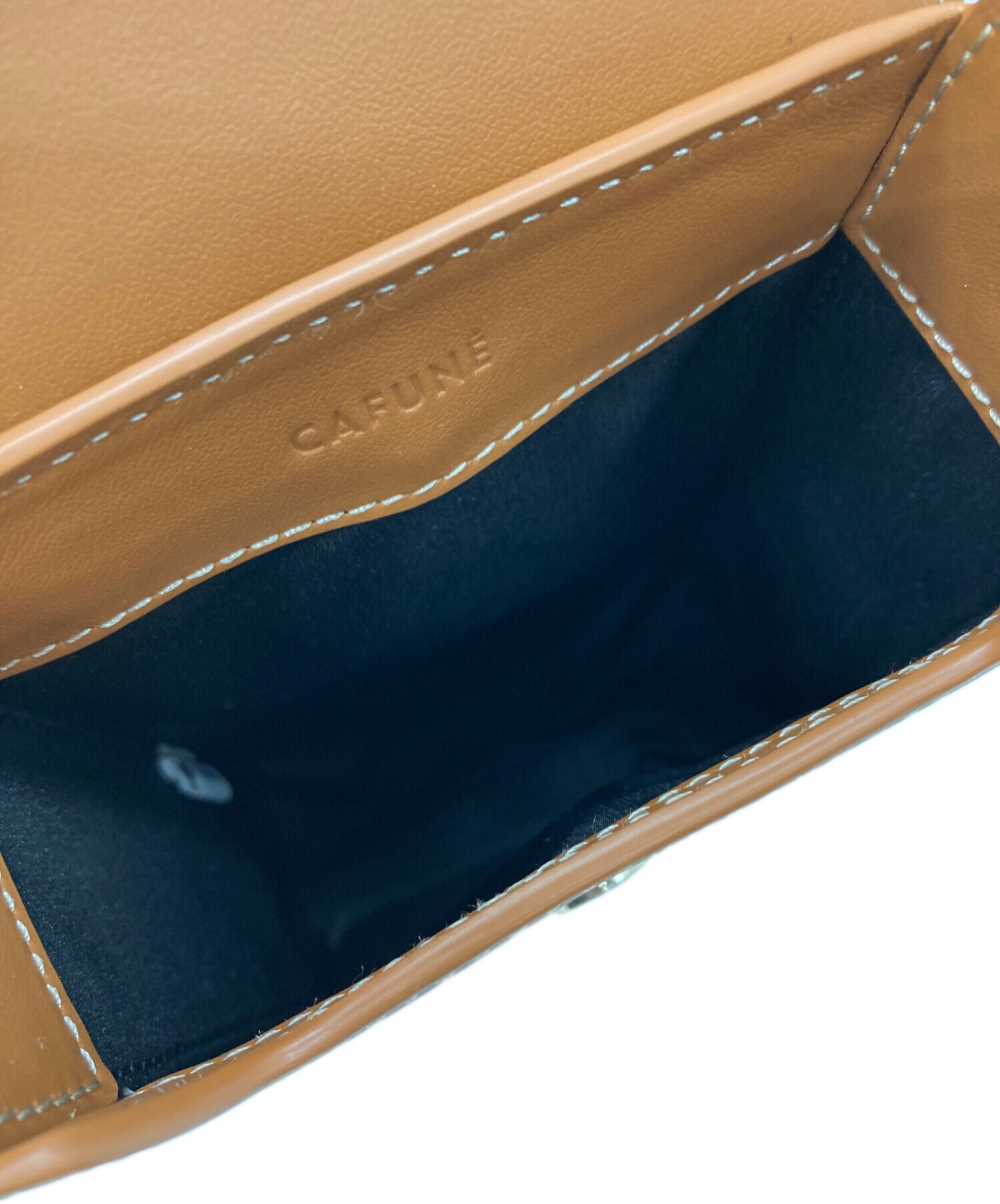 中古・古着通販】CAFUNE (カフネ) TRUNK BOX ブラウン｜ブランド・古着 