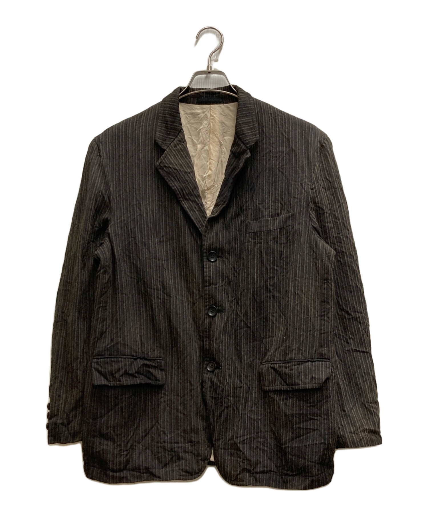 p*n様 COMME des GARCONS 縮絨ジャケット　AD2004 中古・古着通販】COMME des GARCONS HOMME (コムデギャルソン オム) 縮