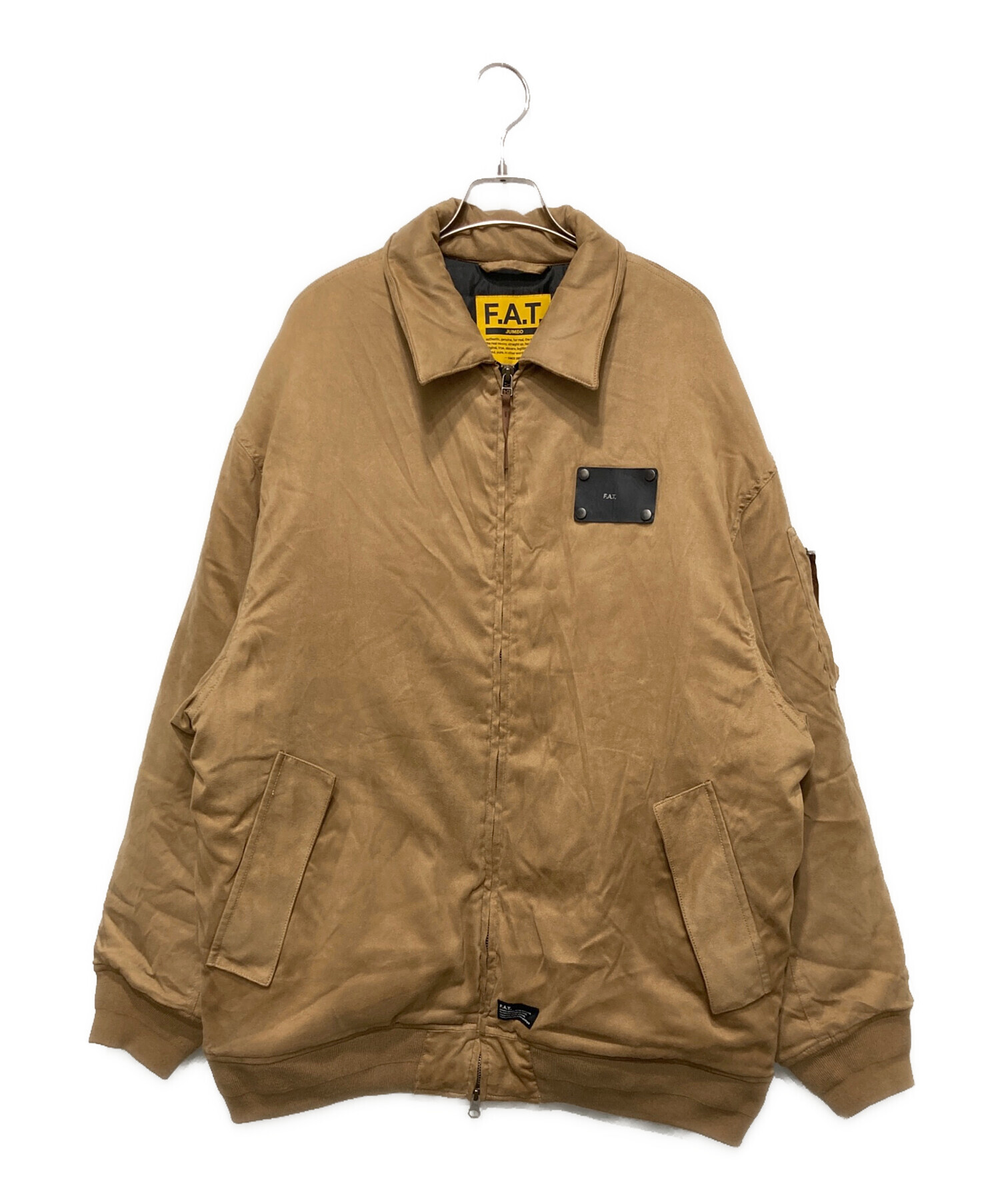 中古・古着通販】FAT (エフエーティー) TANKMAN JACKET ブラウン