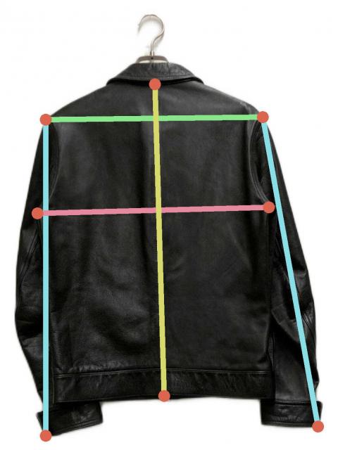WACKOMARIAシングルカウレザージャケット 中古・古着通販】WACKO MARIA (ワコマリア) シングルライダース