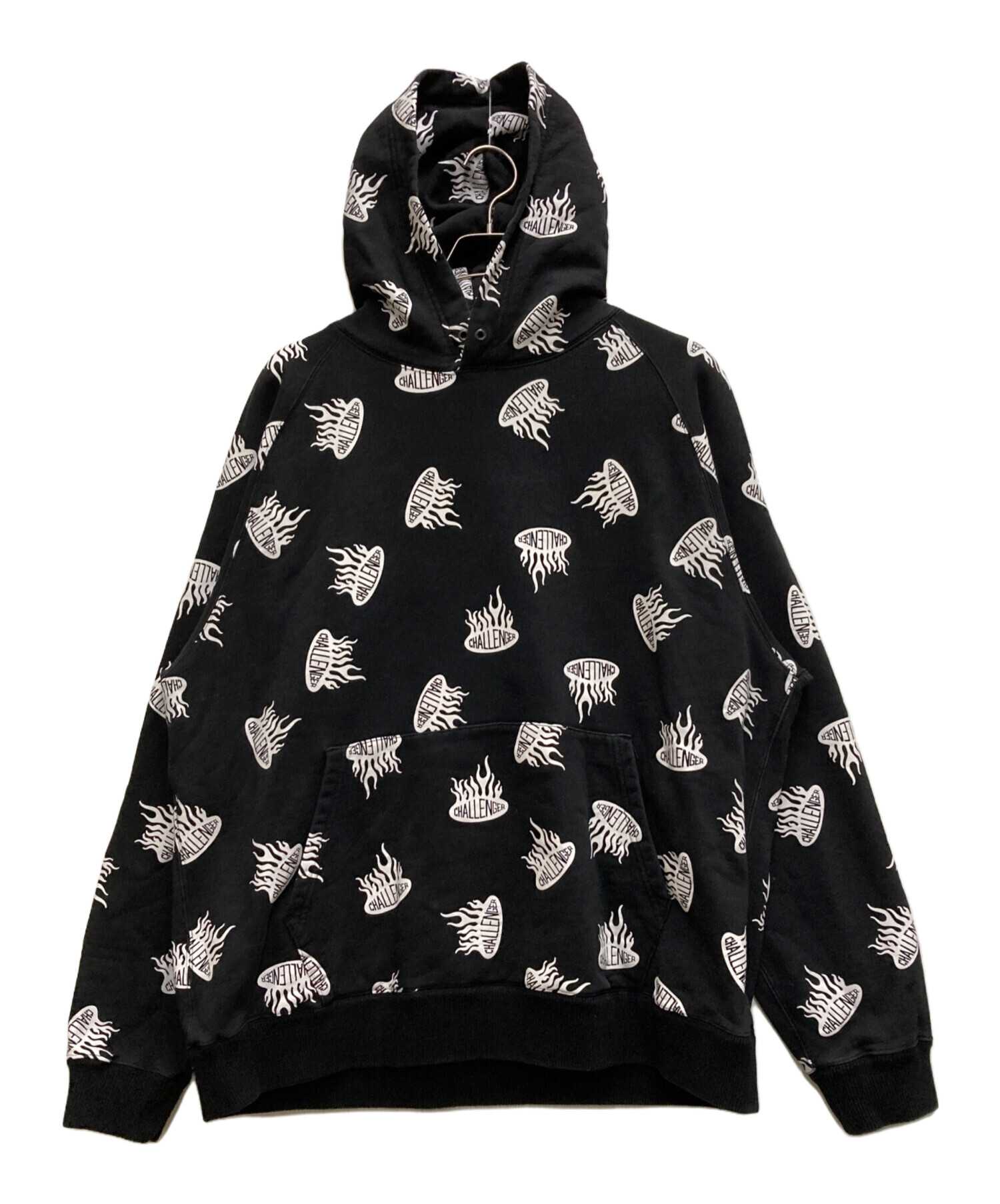 CHALLENGER チャレンジャFireball Hoodie XLサイズ 中古・古着通販】CHALLENGER (チャレンジャー) Fireball Hoodie