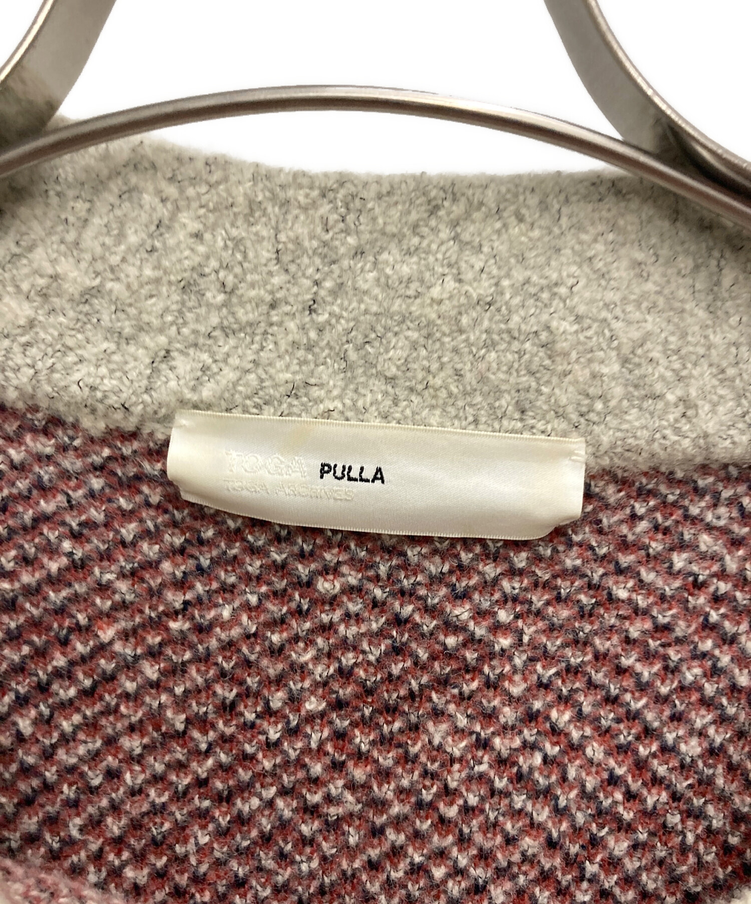 極美品　TOGA PULLA　JACQUARD KNIT PULLOVER S 中古・古着通販】TOGA PULLA (トーガ プルラ) Rug jacquard knit