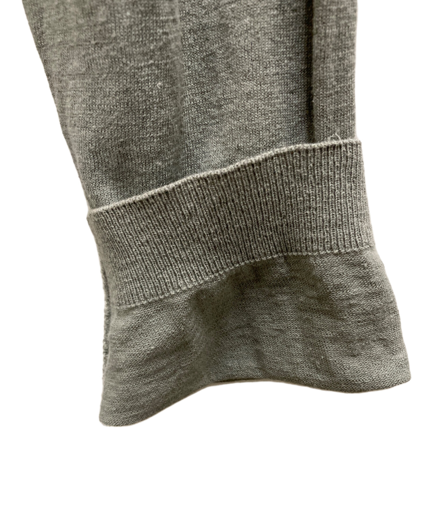 中古・古着通販】ULTERIOR (アルテリア) コットンニット グレー サイズ