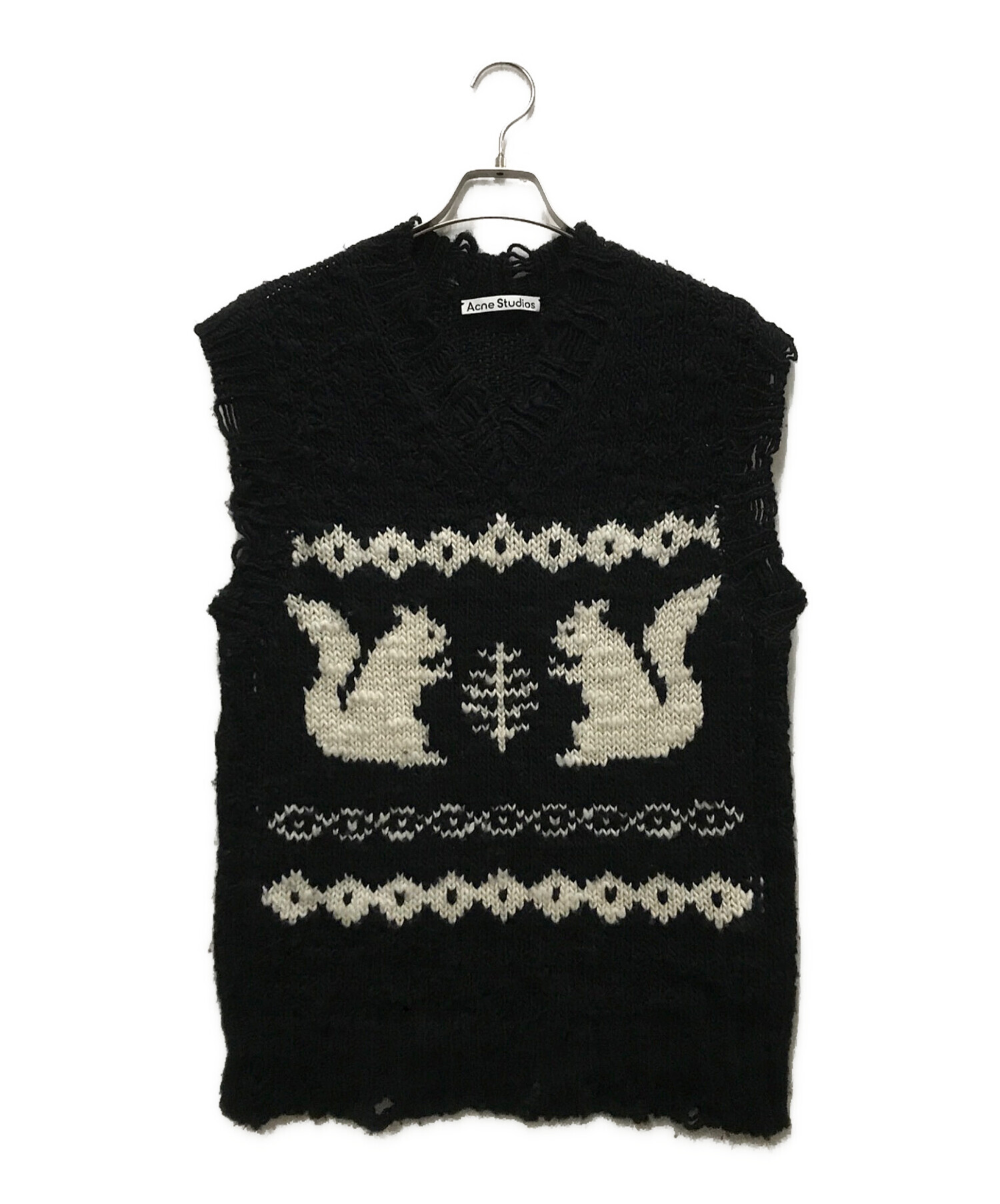 アクネストゥディオズ　ニットベスト 中古・古着通販】Acne studios (アクネ ストゥディオス) ニットベスト