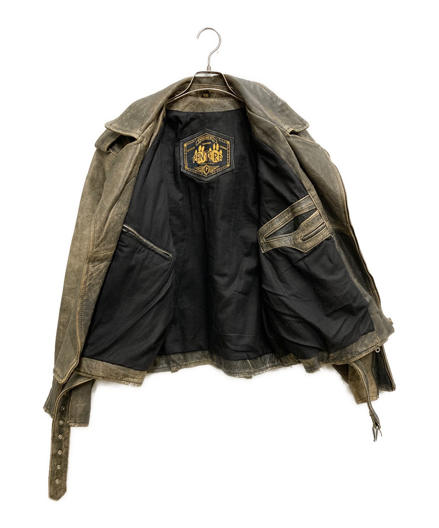 中古・古着通販】PANTERA (パンテラ) 90'Sダブルライダースジャケット