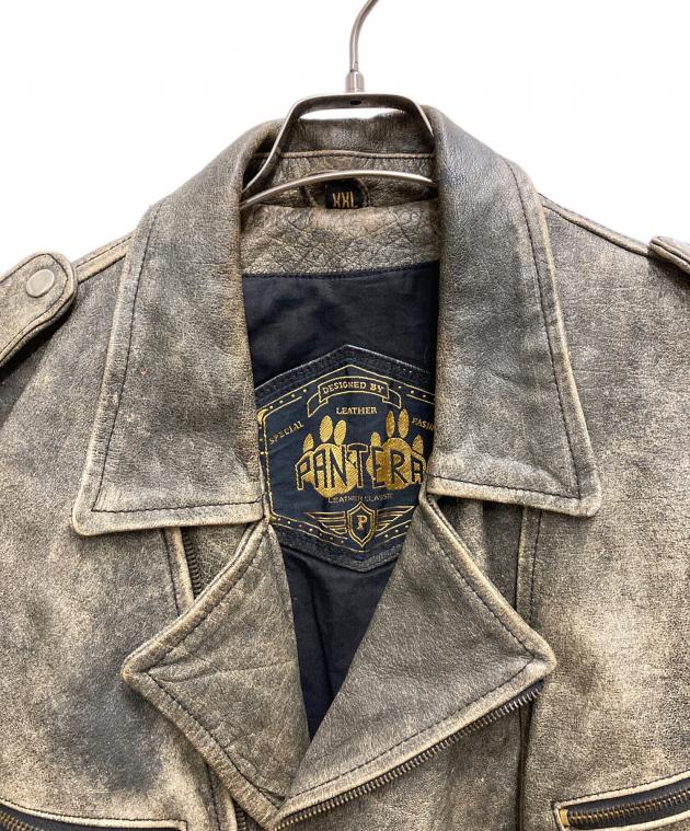 中古・古着通販】PANTERA (パンテラ) 90'Sダブルライダースジャケット