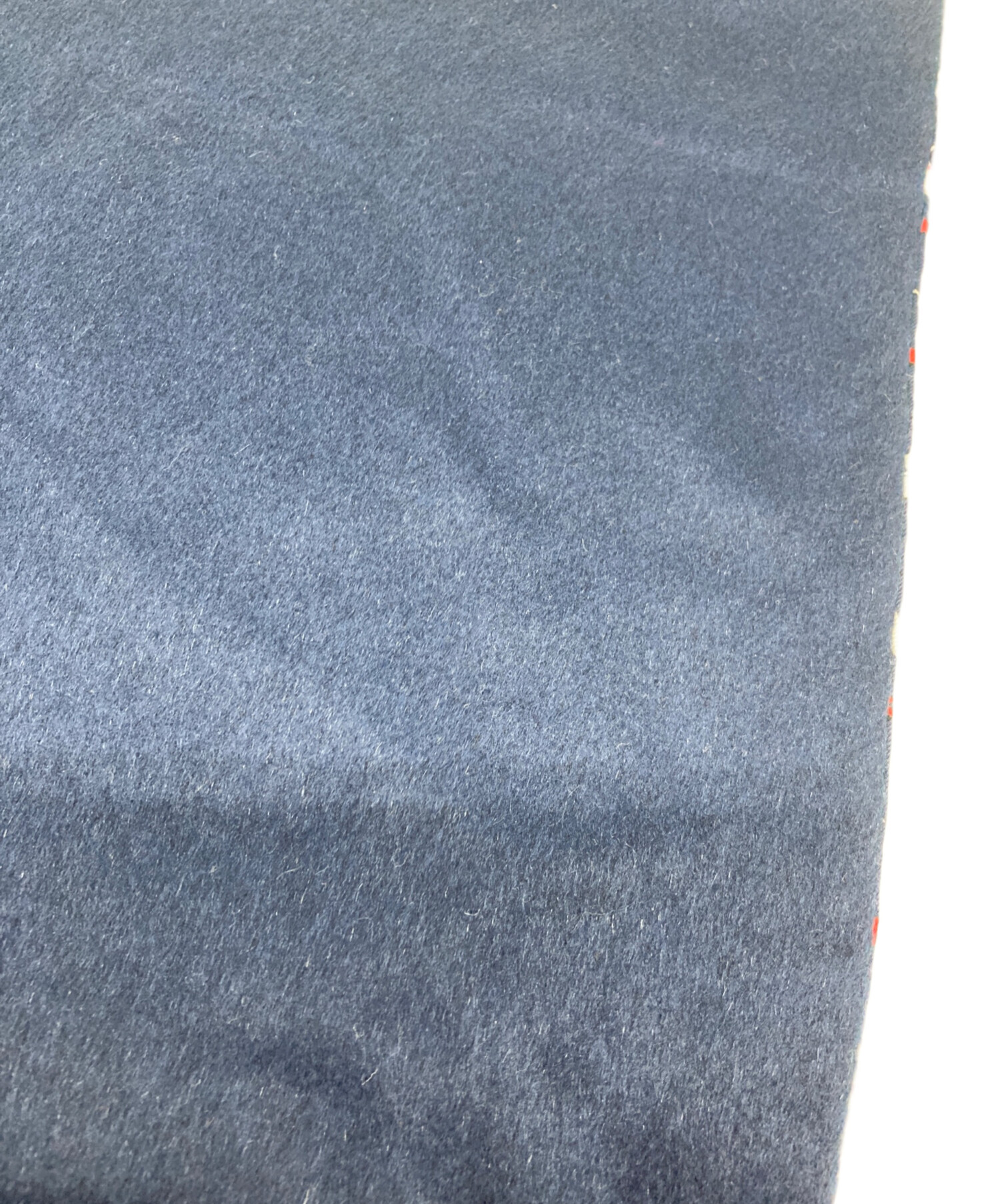 中古・古着通販】HERMES (エルメス) シルク×アンゴラストール ネイビー