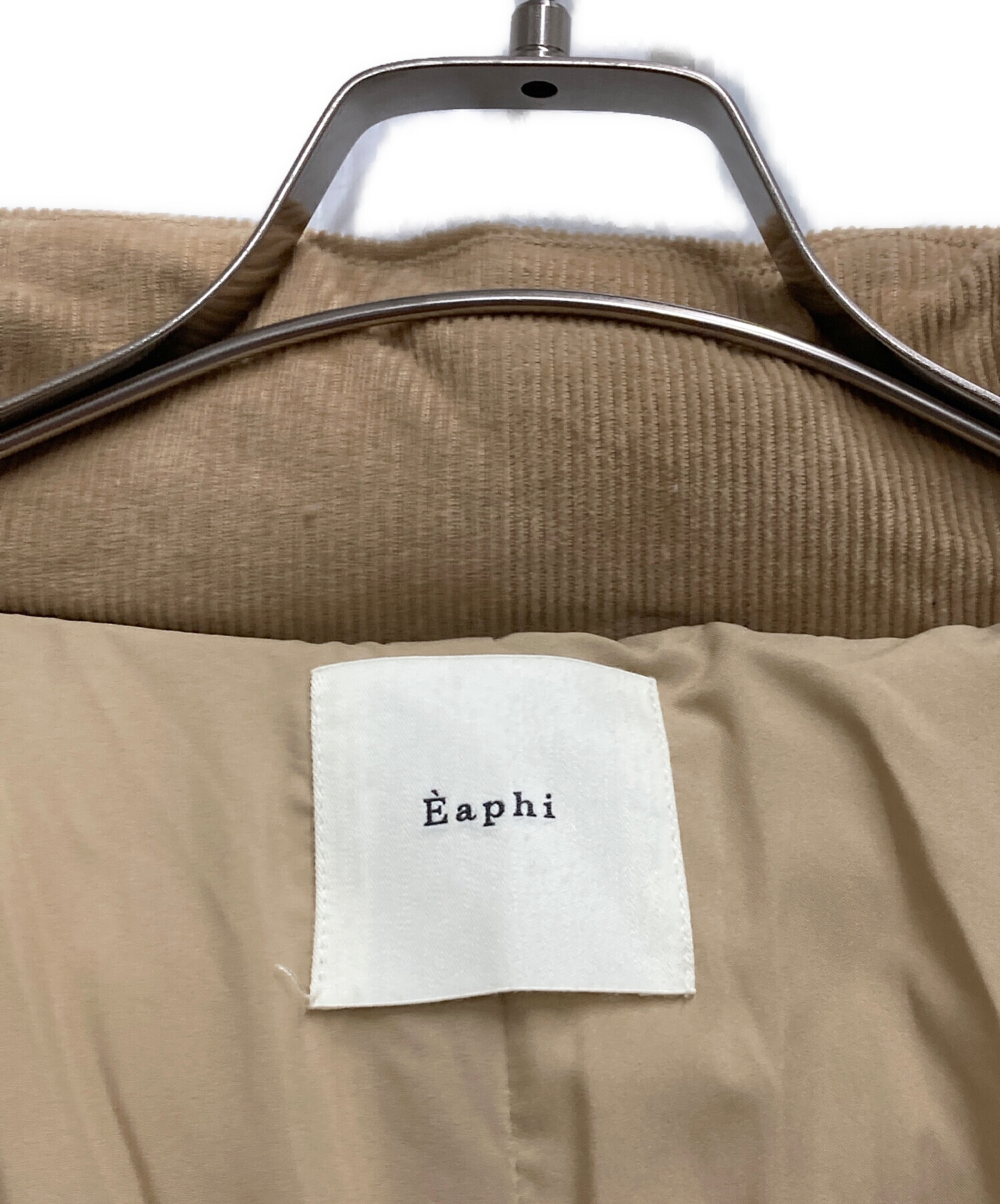 中古・古着通販】Eaphi (エフィ) コーデュロイパファージャケット