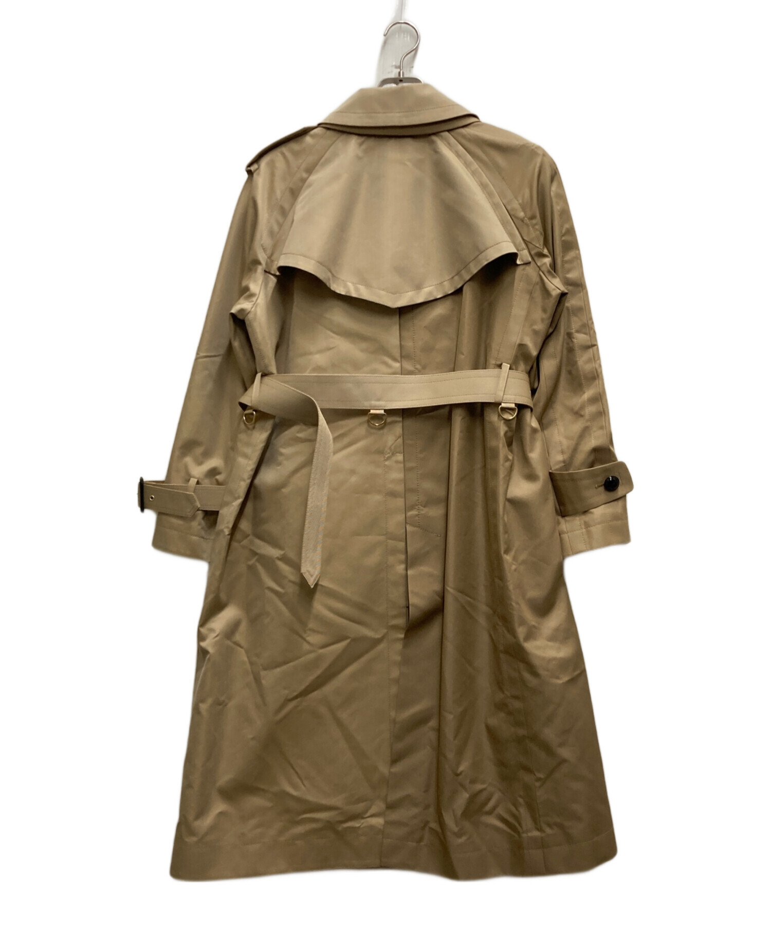 中古・古着通販】sacai (サカイ) Cotton Gabardine Coat ベージュ