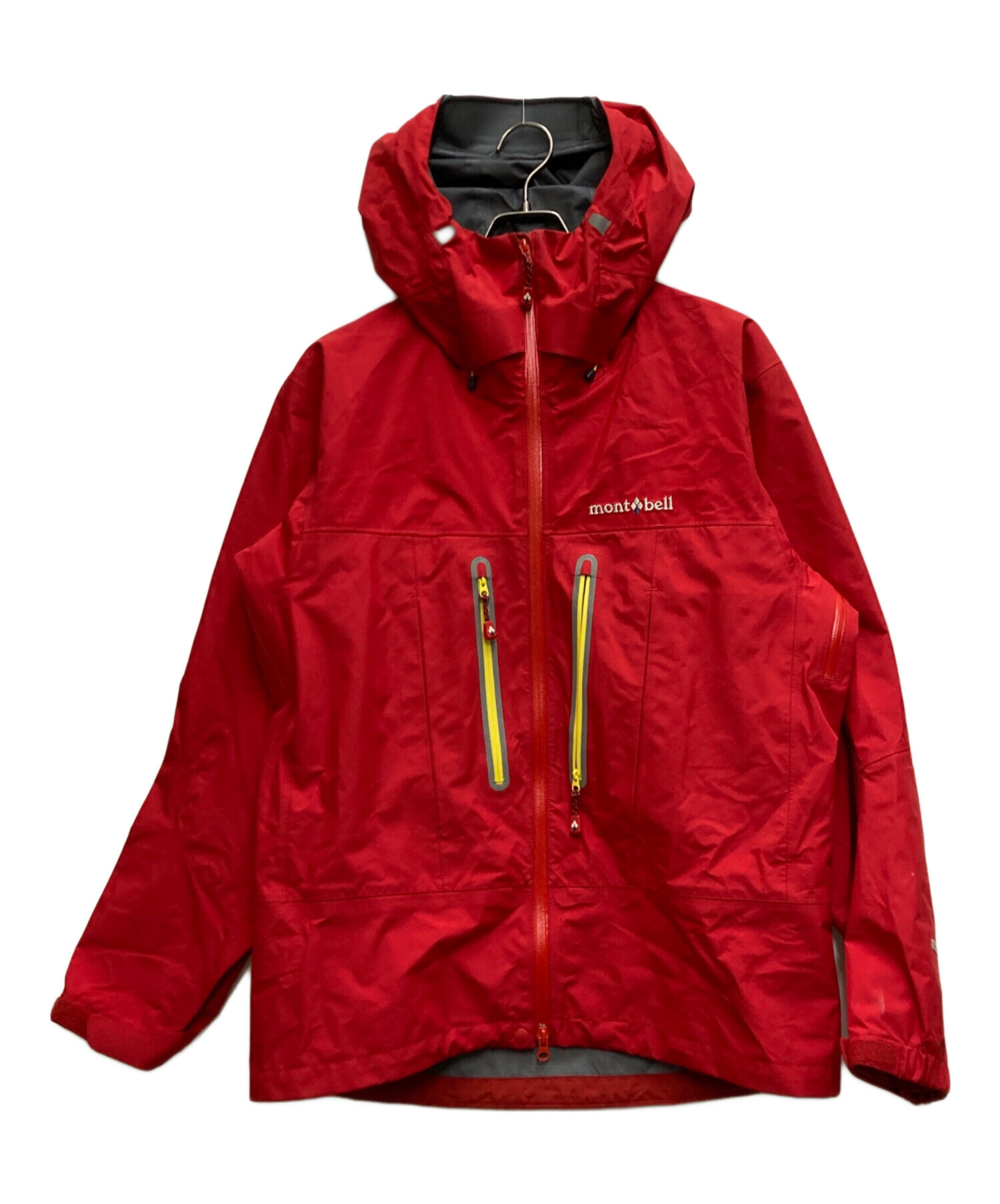 良品○mont-bell モンベル ストリームジャケット 赤 GORE-TEX mont-bell/モンベル GORE-TEX ストリームジャケット mont-bell