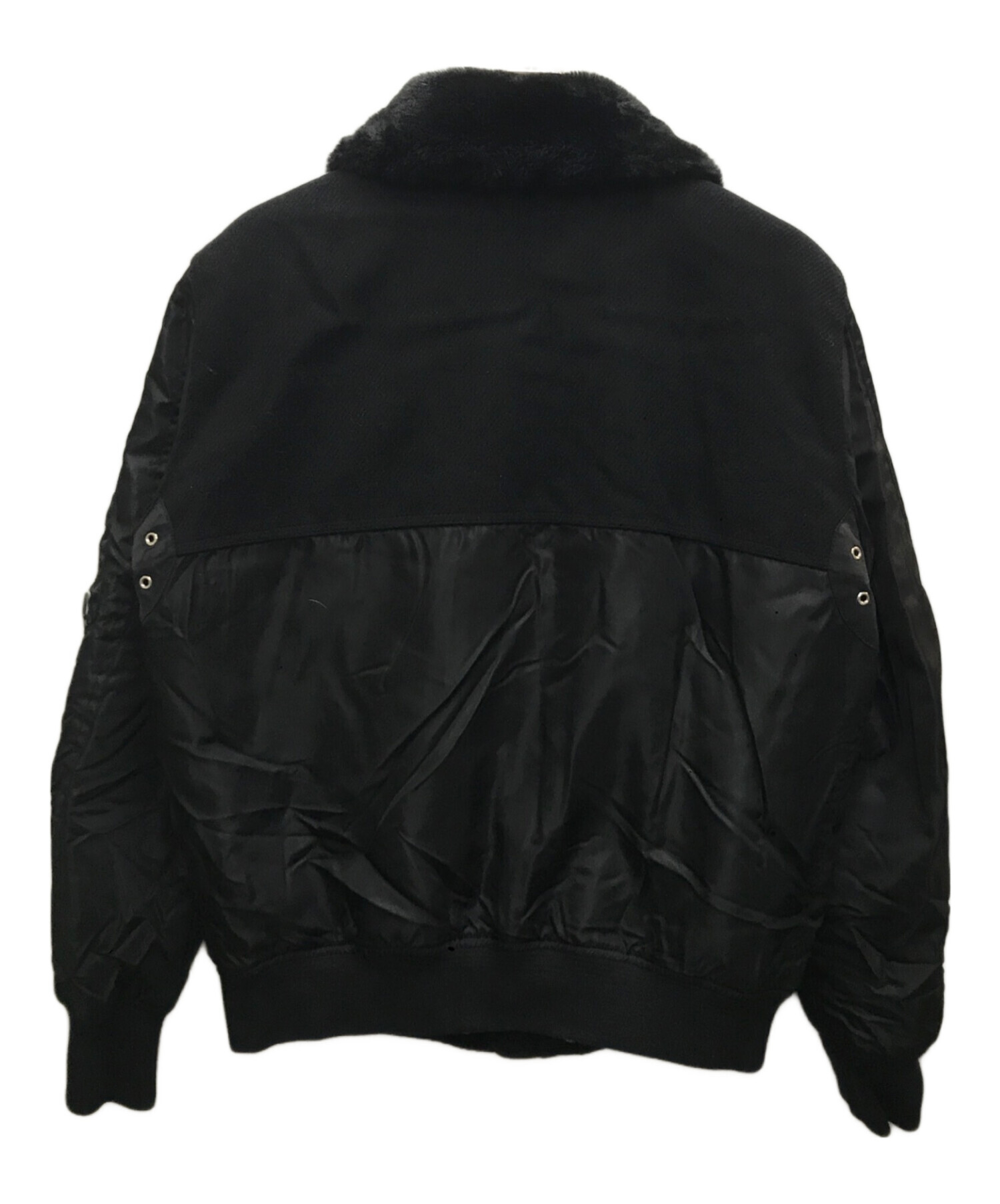 中古・古着通販】DIESEL (ディーゼル) W-LOUIS JACKET ブラック サイズ