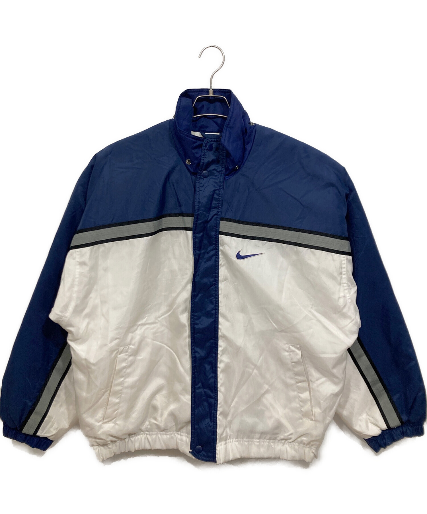 中古・古着通販】NIKE (ナイキ) 90's 中綿ジャケット ネイビー
