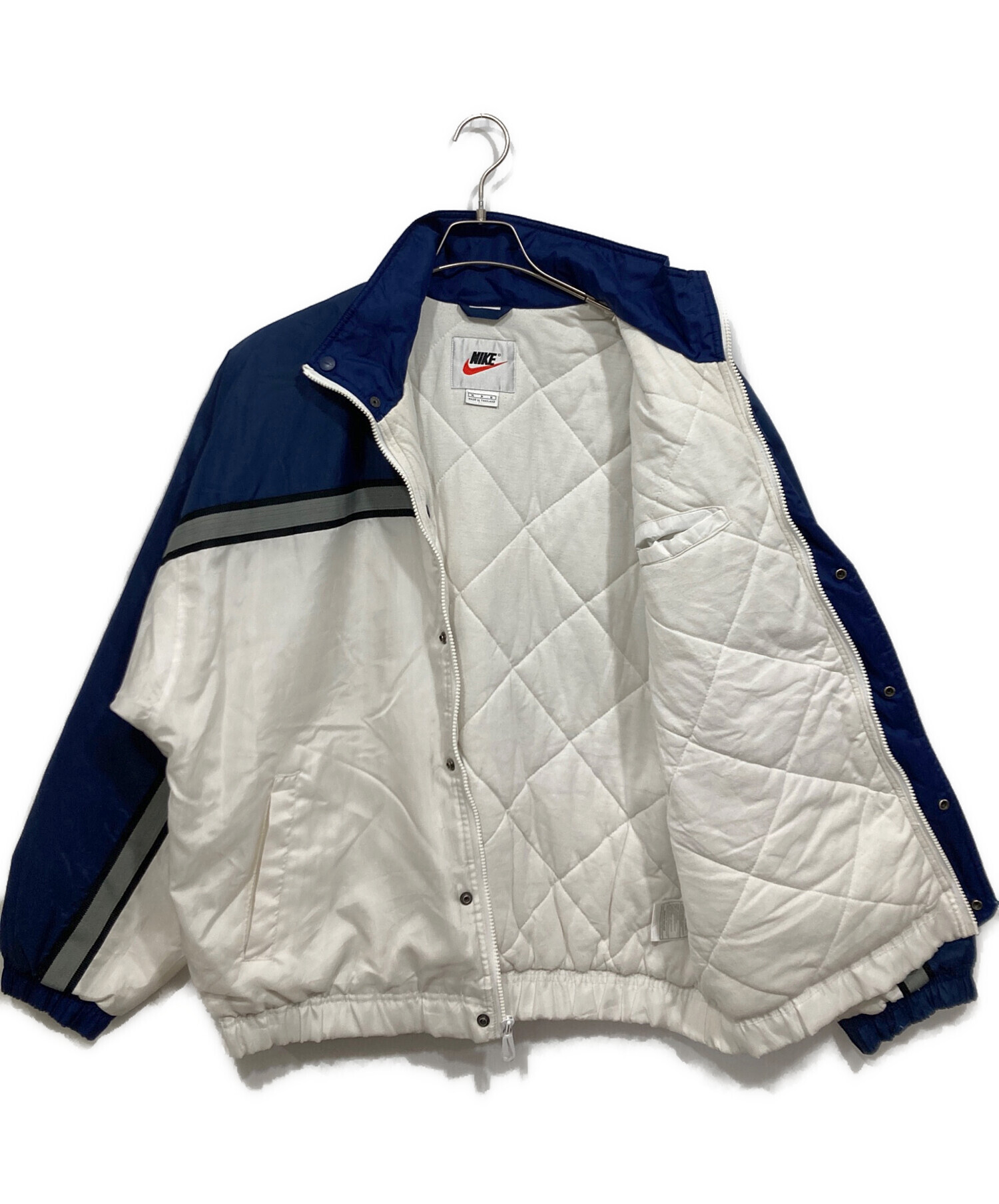 中古・古着通販】NIKE (ナイキ) 90's 中綿ジャケット ネイビー