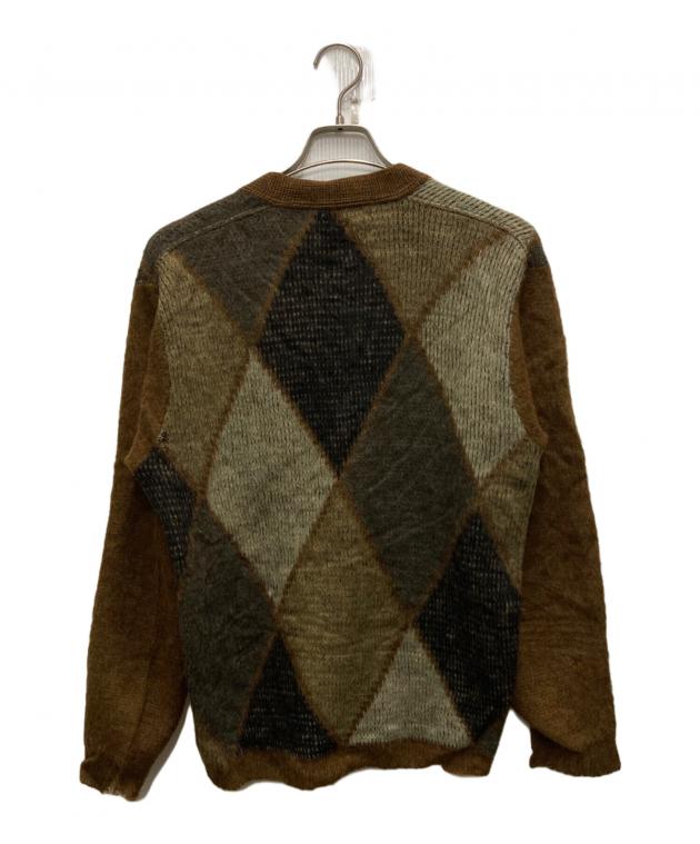 ラ*リ様 50s〜60s Brentwoodカーディガン アーガイル　ウール　ビ ラ*リ様 50s〜60s Brentwoodカーディガン アーガイル ウール ビ