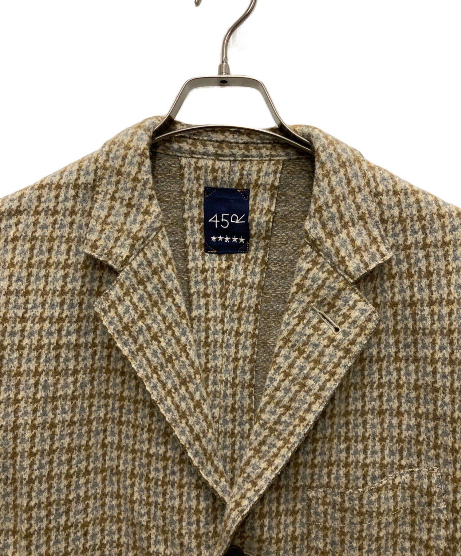 中古・古着通販】45R (フォーティファイブ・アール) ジャージフラノの