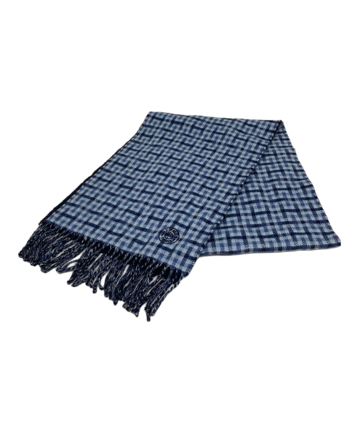 中古・古着通販】HERMES (エルメス) カシミヤマフラー《Hエコセ