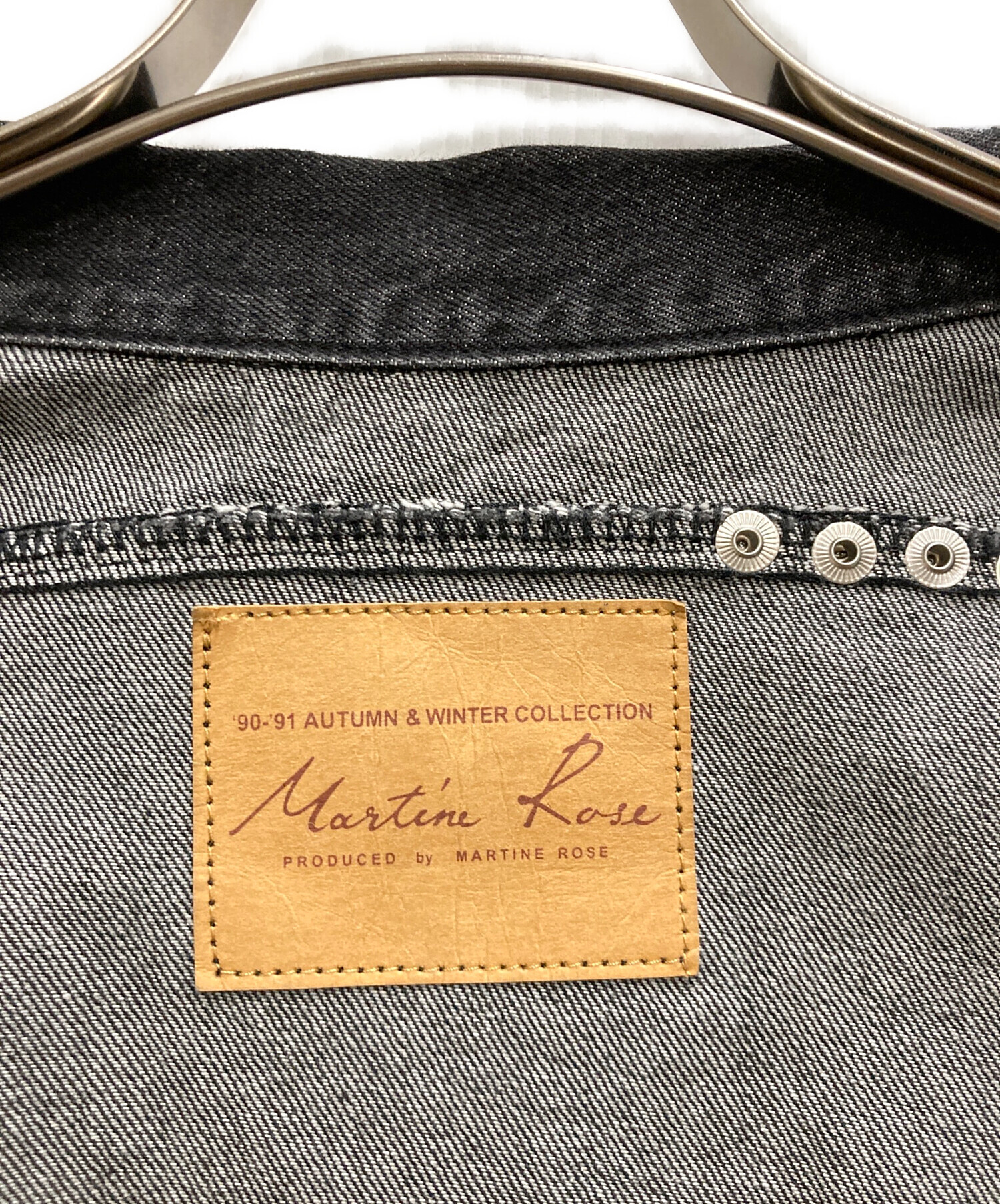 中古・古着通販】MARTINE ROSE (マーティン・ローズ) スタッズデニム