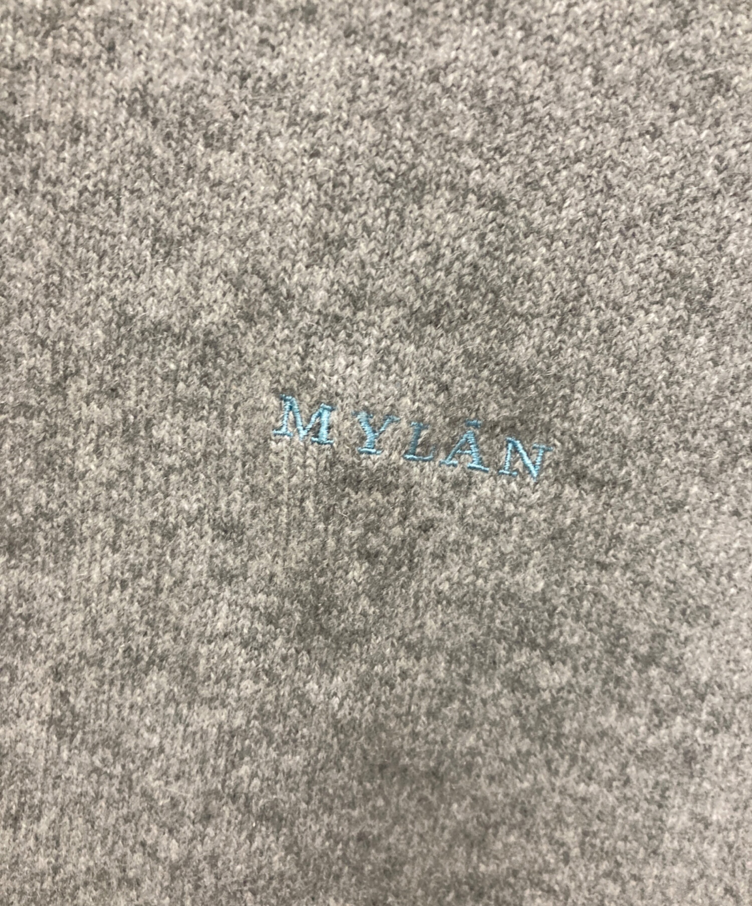 中古・古着通販】MYLAN (マイラン) Cashmere V neck Knit Shirt
