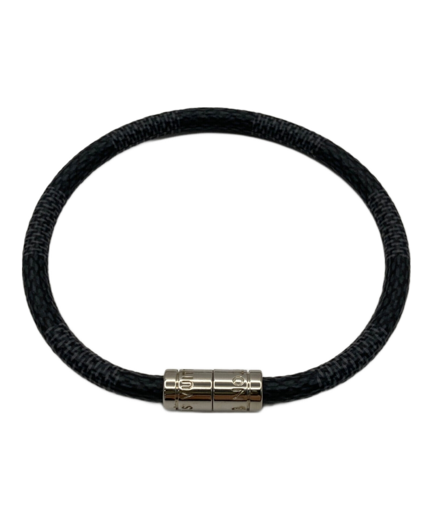 ルイヴィトン ブレスレット ダミエ エベヌ ブラスレキープイット