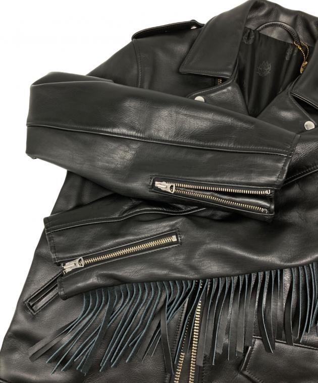 中古・古着通販】FIRSTRUST (ファーストラスト) FRINGE W-LEATHER
