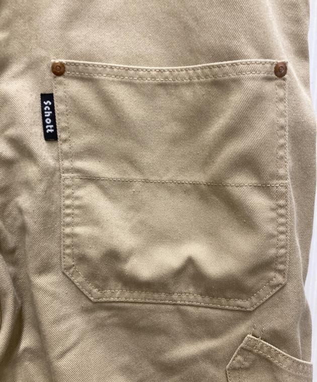 中古・古着通販】Schott (ショット) サロペット ベージュ サイズ:M