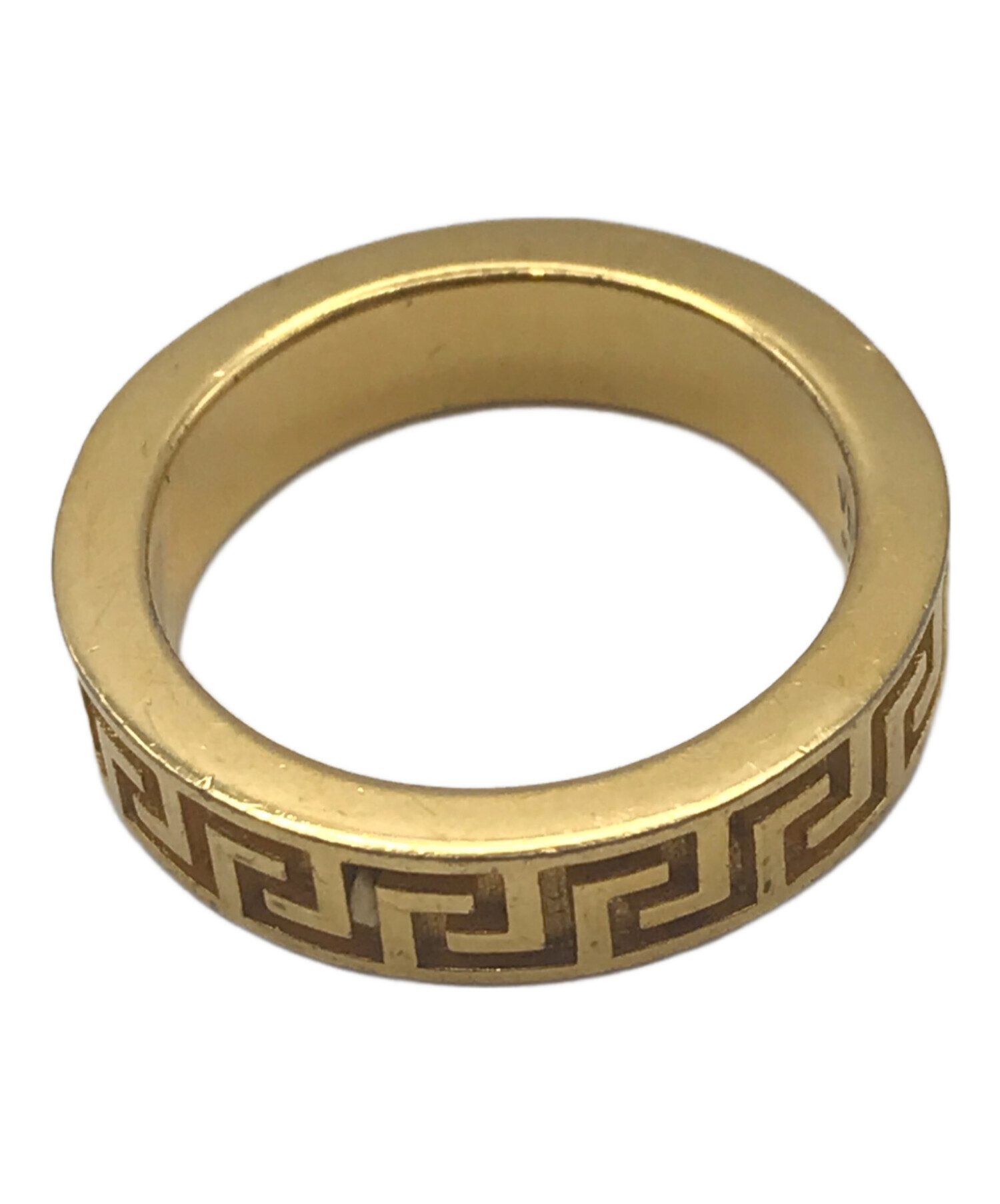 中古・古着通販】VERSACE (ヴェルサーチェ) グリークリング ゴールド