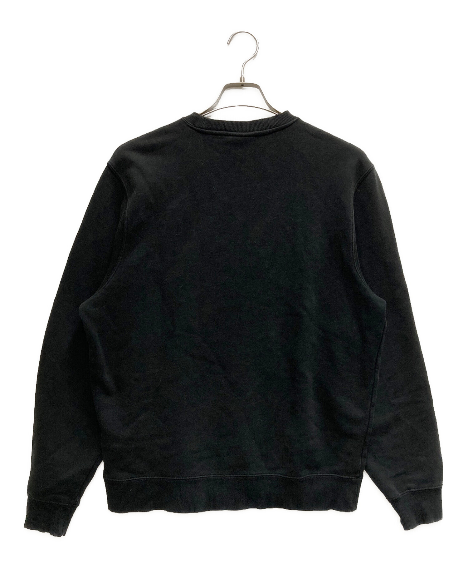 中古・古着通販】stussy (ステューシー) S APP CREW ブラック サイズ:S 