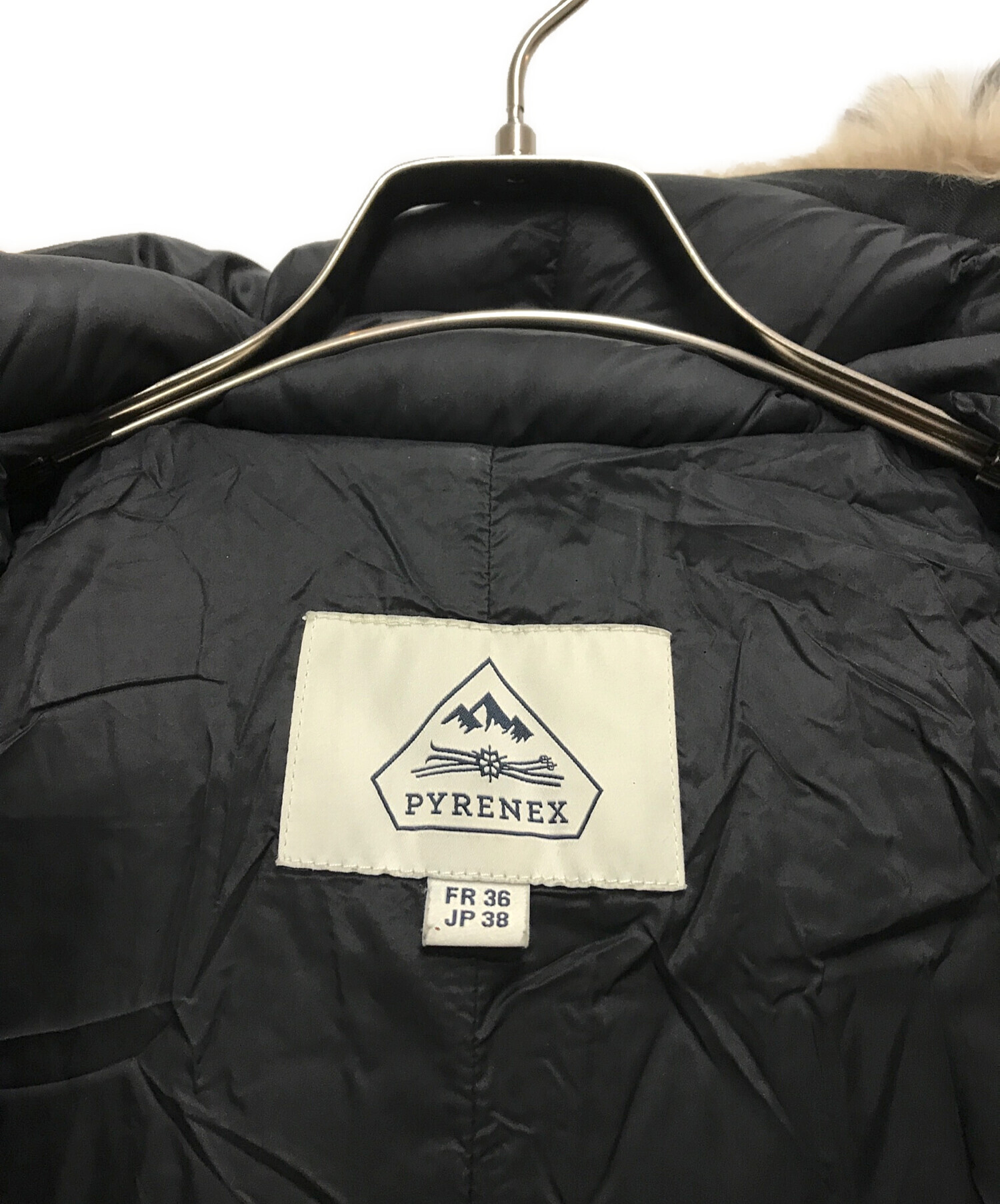 PYRENEX ブラックダウンジャケット FR 36 / JP 38 【公式通販】 PYRENEX ブラックダウンジャケット FR 36 / JP 38 【公式通販】