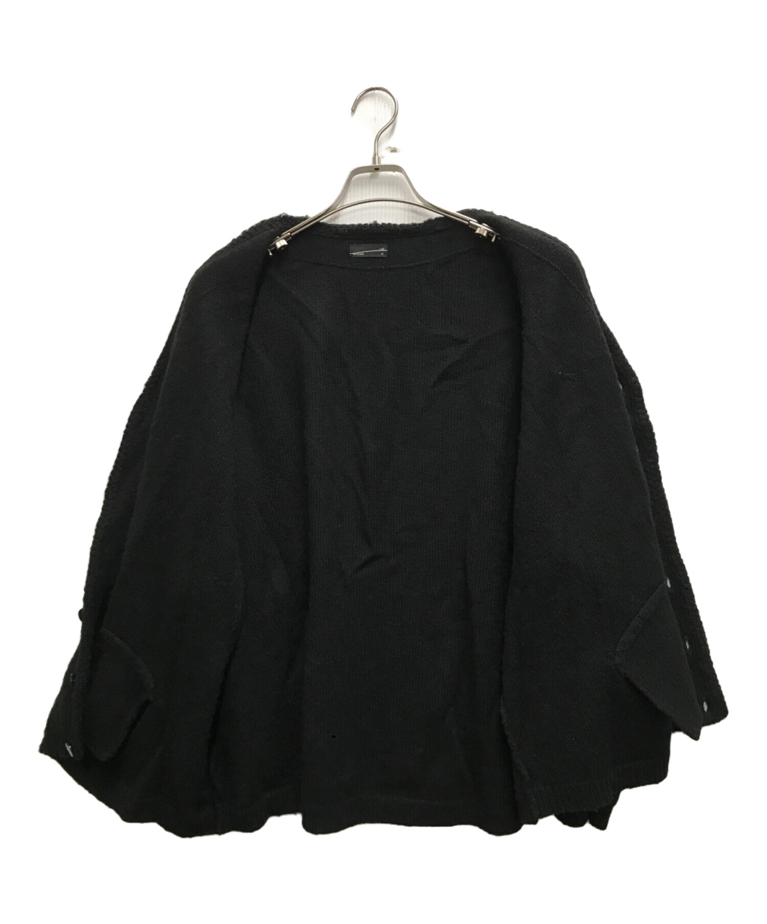 lad musician ケーブル カーディガン 44 ブラック ウールモヘア lad musician ケーブル カーディガン 44 ブラック ウールモヘア - メルカリ