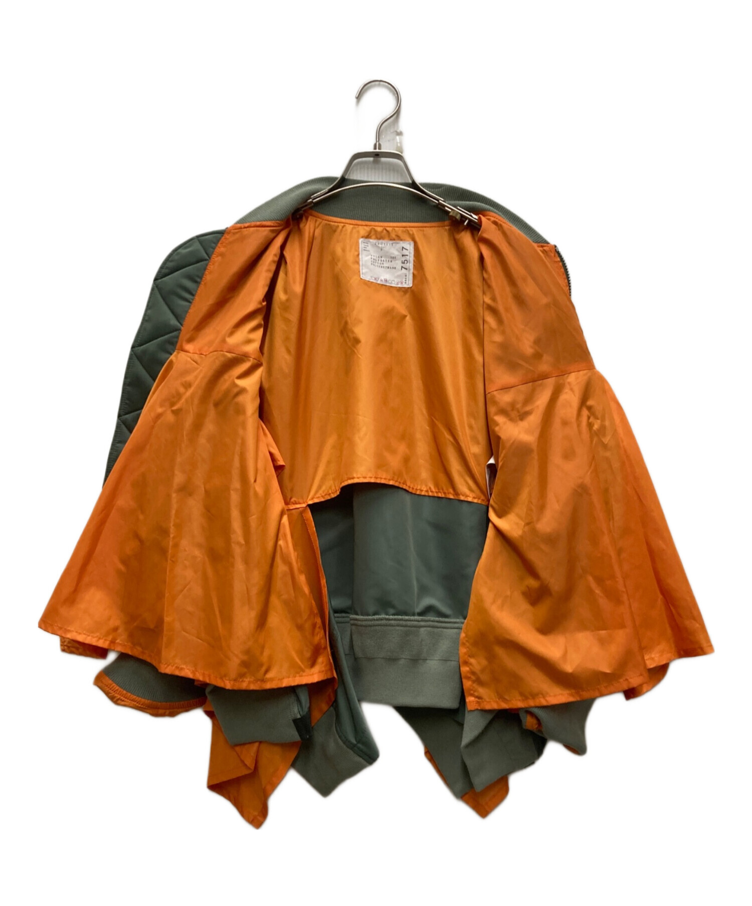 中古・古着通販】sacai (サカイ) Nylon Twill Blouson オリーブ サイズ