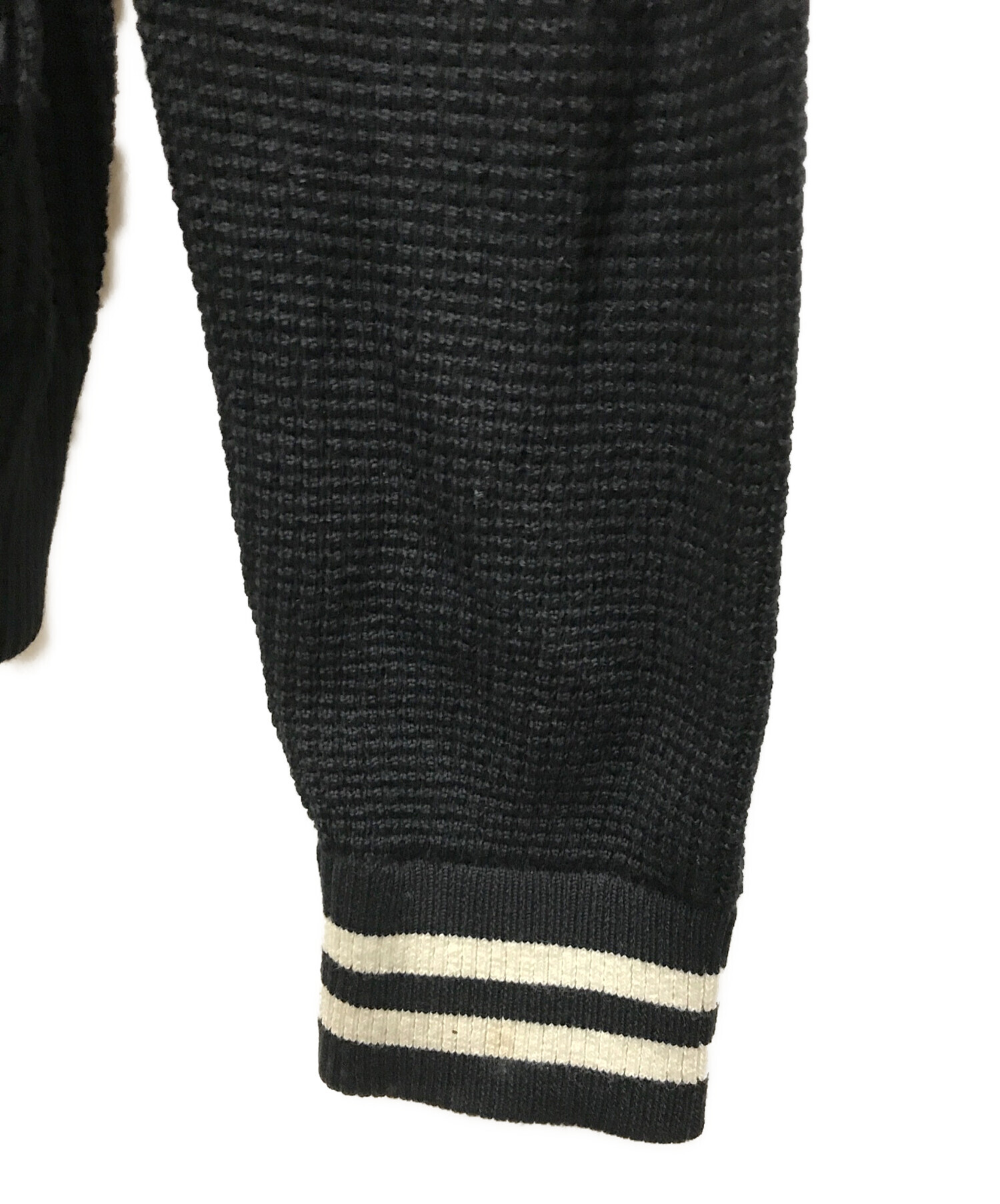 中古・古着通販】MONCLER (モンクレール) CARDIGAN TRICOT ニット切替