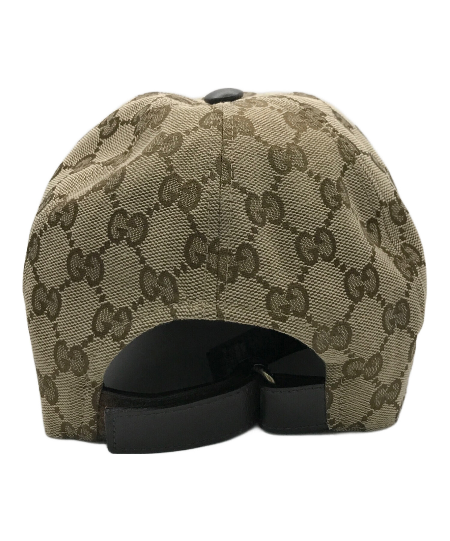 中古・古着通販】GUCCI (グッチ) GGキャップ ブラウン サイズ:M(58cm