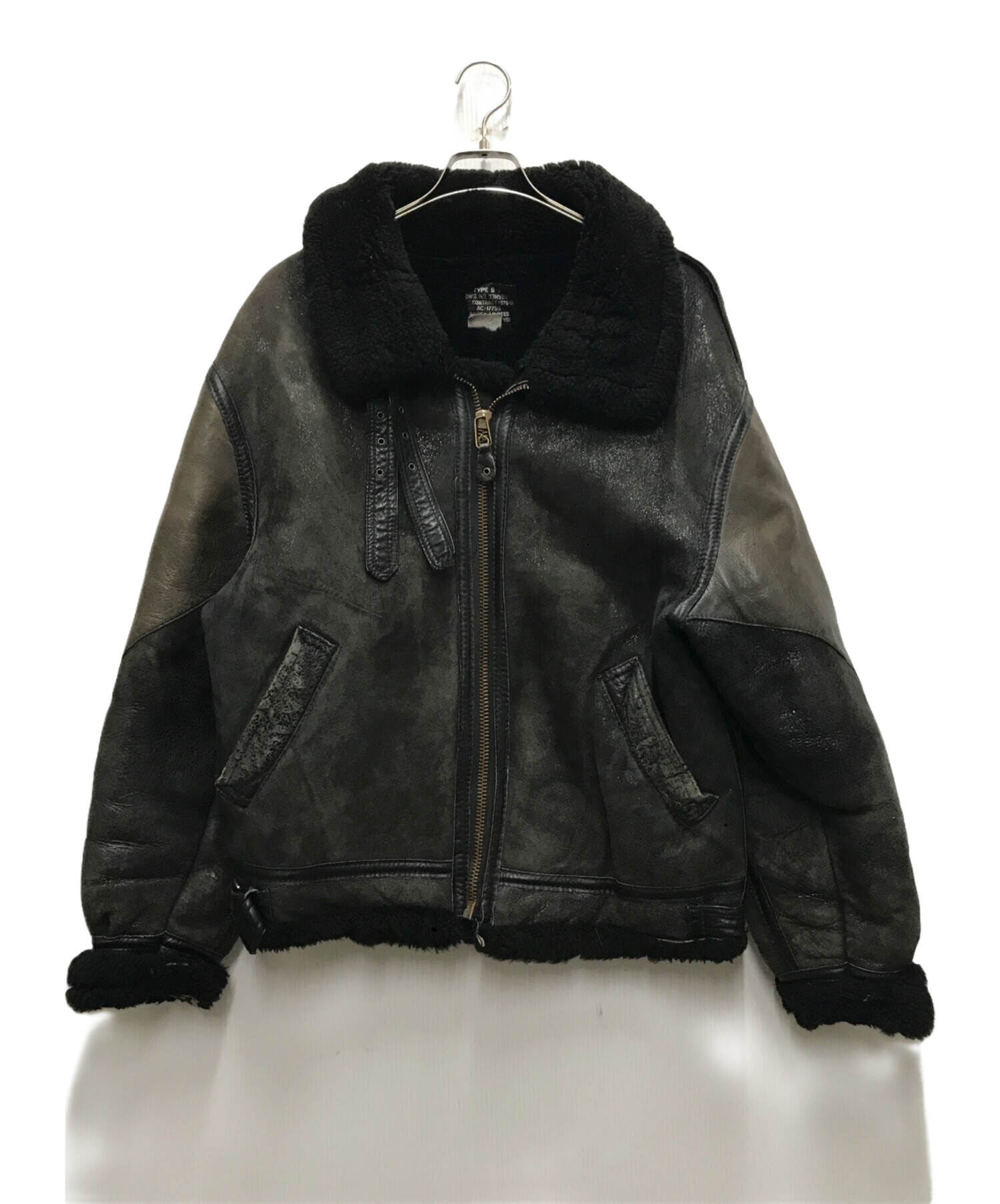 中古　AVIREX TYPEB-3ムートンフライトジャケット 中古・古着通販】AVIREX (アヴィレックス) TYPEB-3ムートンフライト