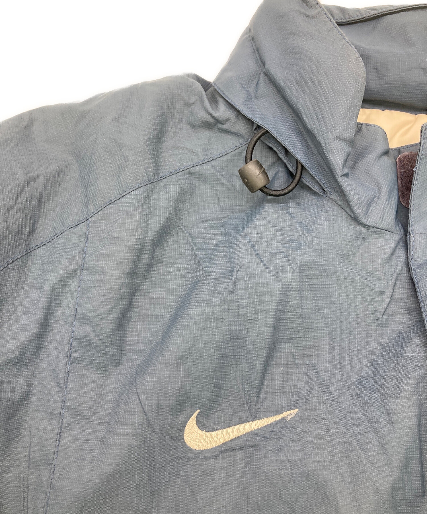 中古・古着通販】NIKE (ナイキ) 00's中綿ジャケット ブルー サイズ:M
