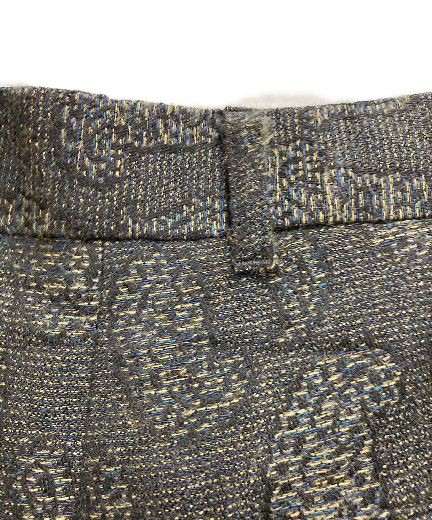 中古・古着通販】Needles (ニードルズ) ペイズリーパンツ ブラック