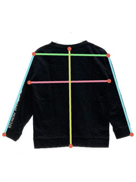 中古・古着通販】MONCLER (モンクレール) MAGLIA GIROCOLLO 袖ライン