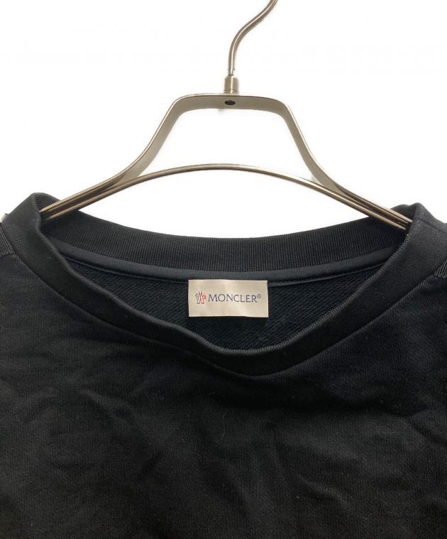 【中古】モンクレール MONCLER MAGLIA GIROCOLLO BLACK M J20938G00040 899TR アイコン ラインストーン ☆AA★250927 中古・古着通販】MONCLER (モンクレール) MAGLIA GIROCOLLO 袖ライン