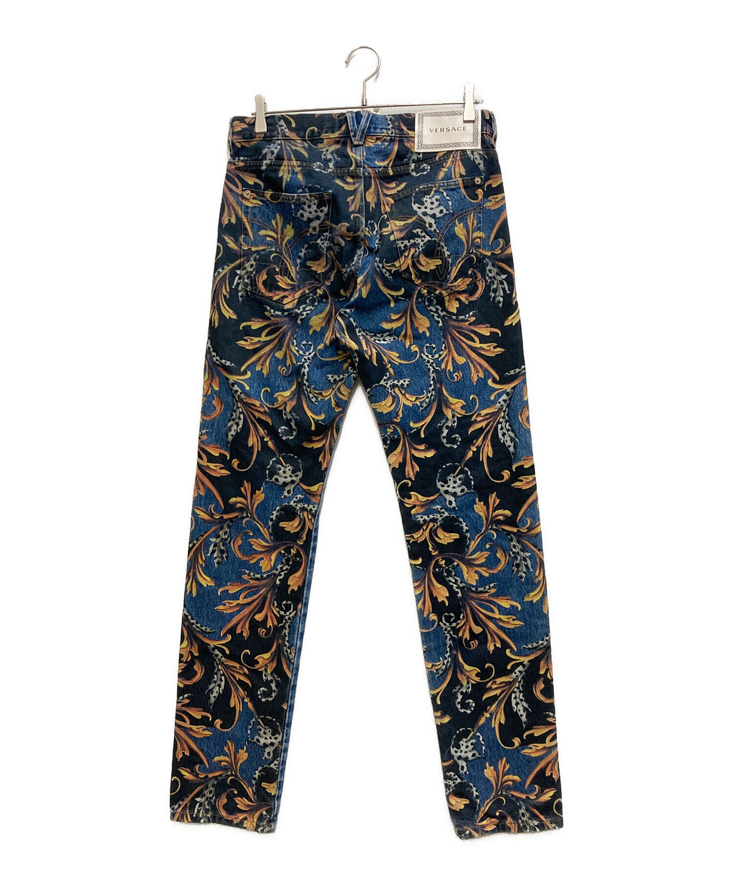中古・古着通販】VERSACE (ヴェルサーチェ) バロッコ柄切替デニム 