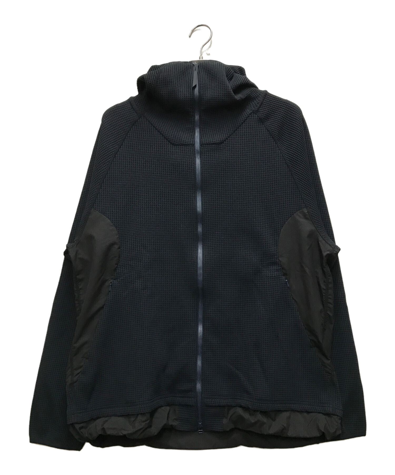 中古・古着通販】meanswhile (ミーンズワイル) Solotex Waffle Hoodie 