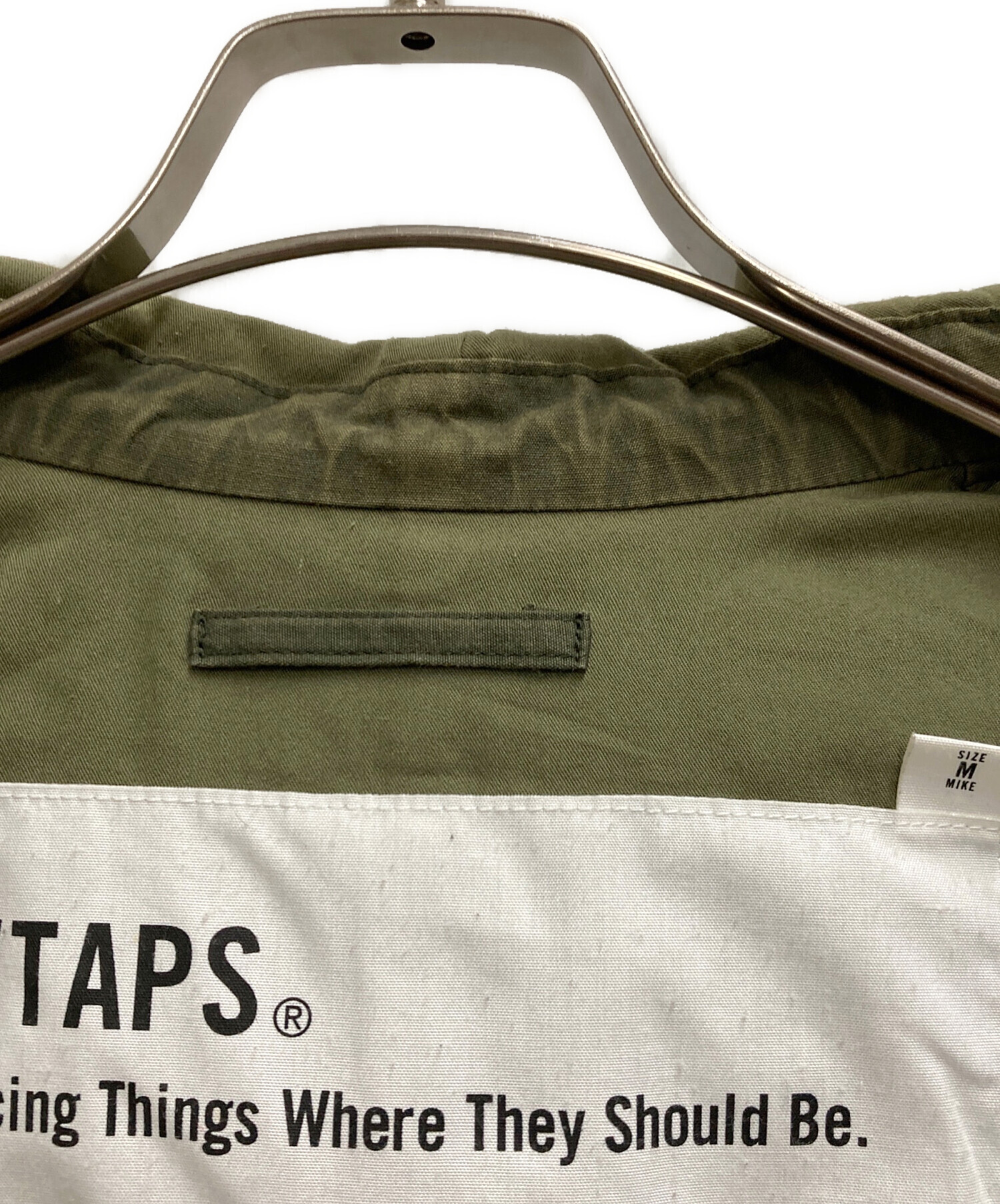 中古・古着通販】WTAPS (ダブルタップス) M-51モッズコート オリーブ