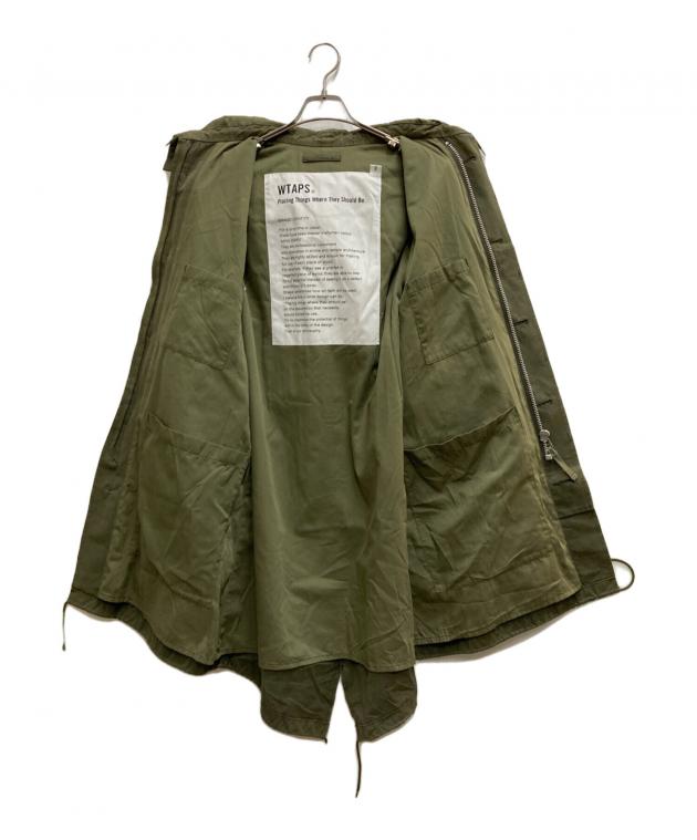 中古・古着通販】WTAPS (ダブルタップス) M-51モッズコート オリーブ