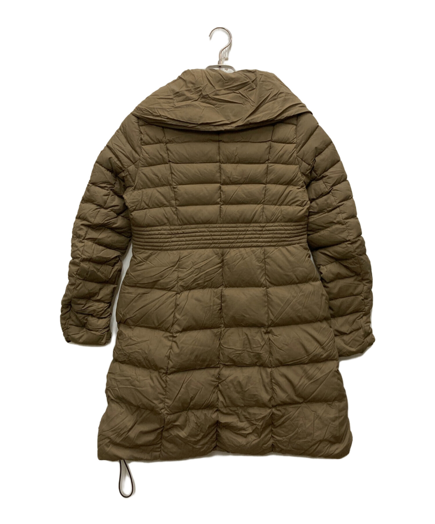 TATRAS EURO ラクーンファー ロングダウンコート オリーブ03 M〜L 中古・古着通販】TATRAS (タトラス) ロングダウンコート オリーブ