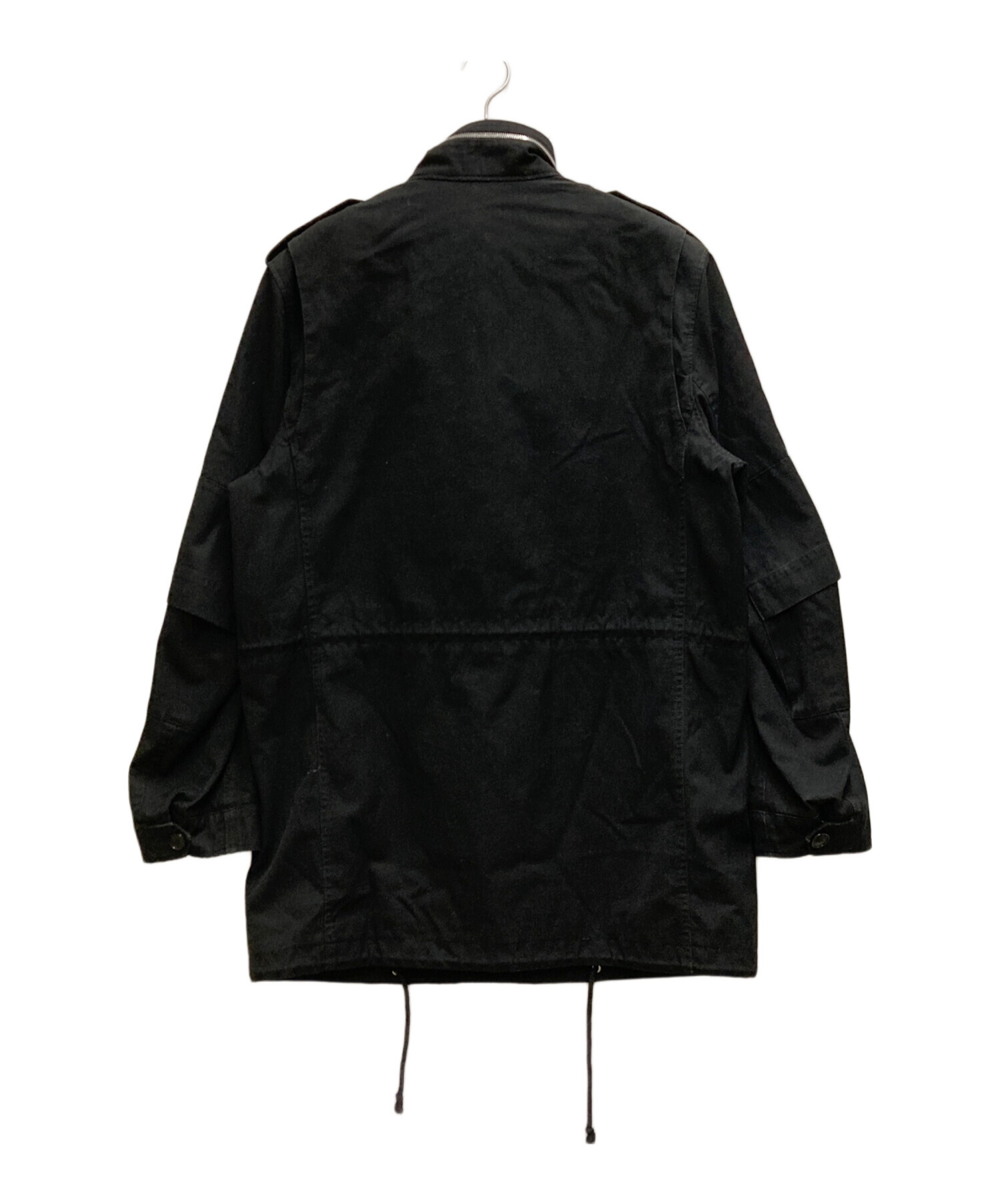 【MM6】ブラック ミリタリージャケット コート 中古・古着通販】Maison Margiela (メゾンマルジェラ) ミリタリー
