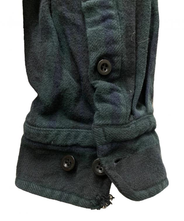 sacai ドッキングシャツブルゾン 中古・古着通販】sacai (サカイ) ベストドッキングシャツブルゾン