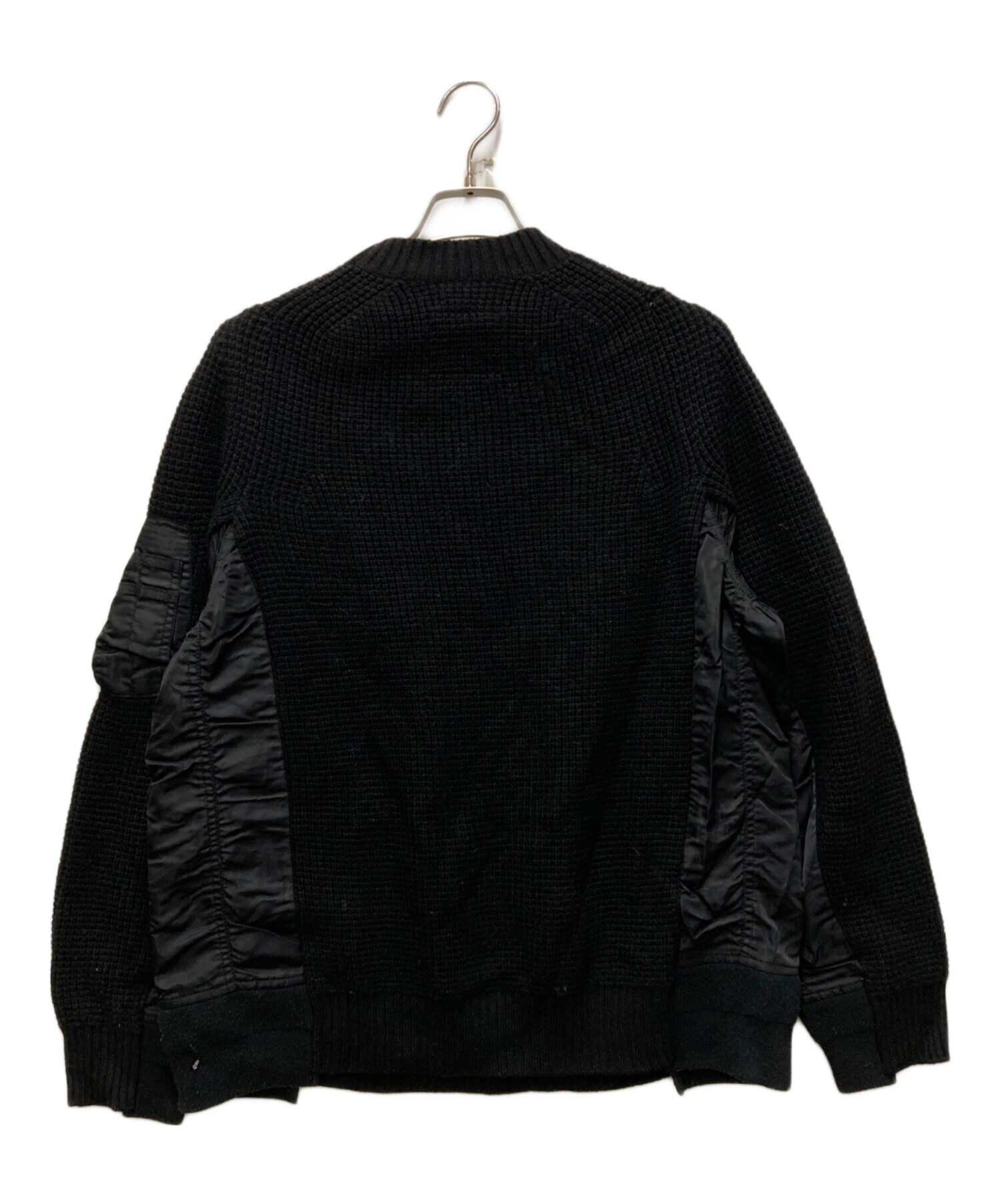 中古・古着通販】sacai (サカイ) MA-1 ウールニット プルオーバー