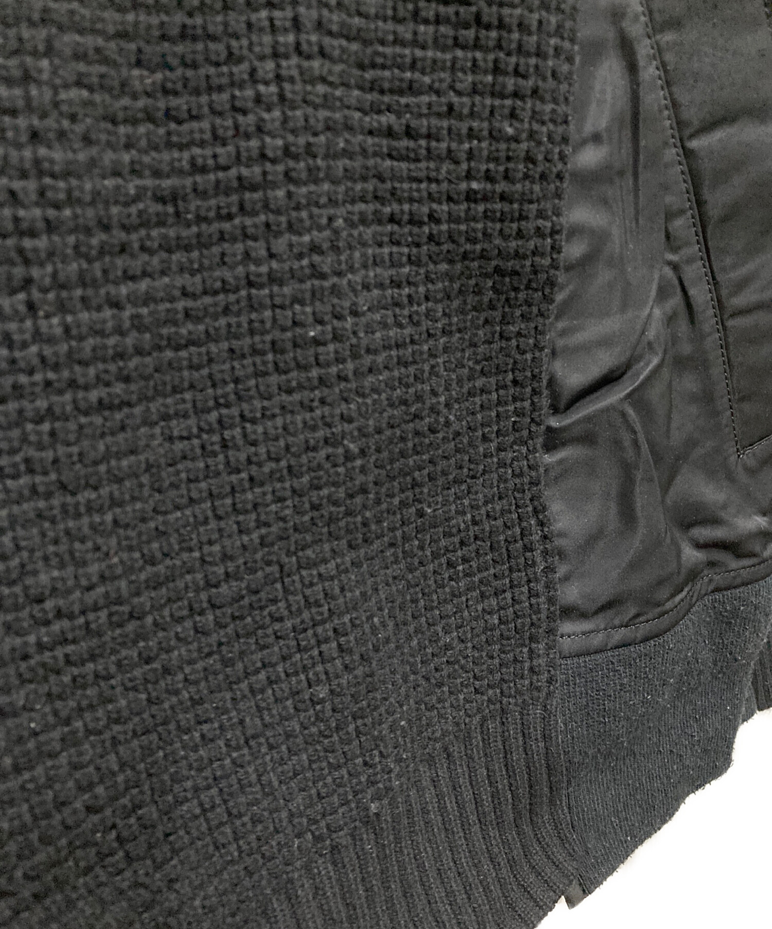 中古・古着通販】sacai (サカイ) MA-1 ウールニット プルオーバー 
