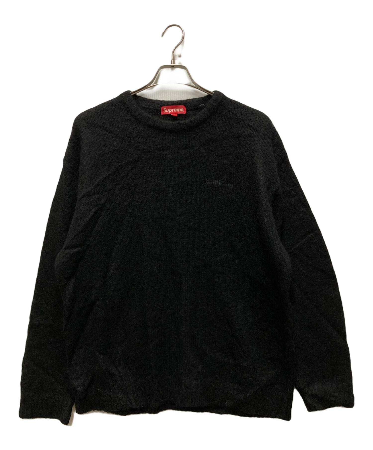 中古・古着通販】SUPREME (シュプリーム) Mohair Sweater ブラック