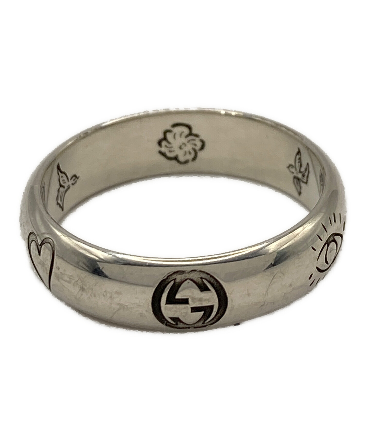 中古・古着通販】GUCCI (グッチ) ブラインド フォー ラブ リング