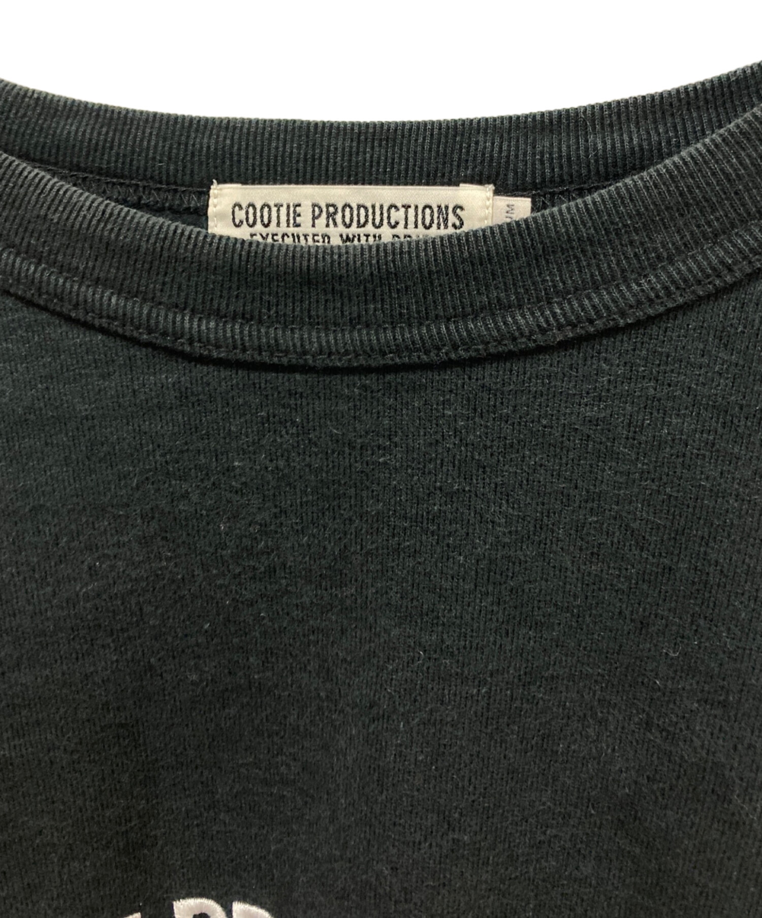 中古・古着通販】COOTIE PRODUCTIONS (クーティープロダクツ) ロゴ刺繍