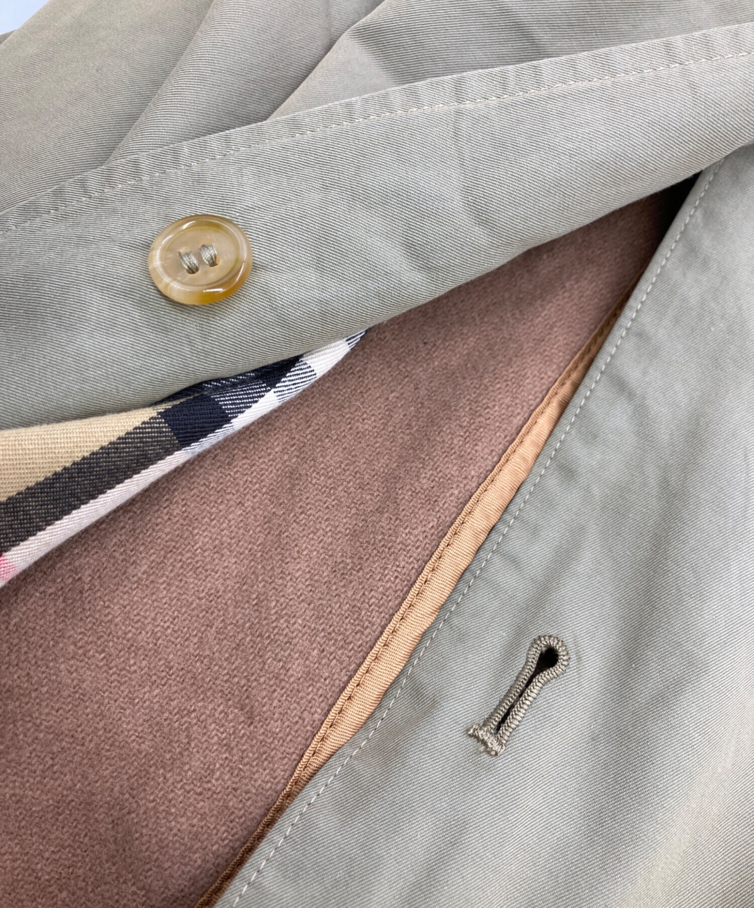 中古・古着通販】Burberry's (バーバリーズ) 80's ライナー付ステン